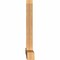 Ekena Millwork Eugene Smooth Timber Gable Bracket, Western Red Cedar, 84"W x 49"H x 5 1/2"D x 5 1/2"F, 14/12 Pitch GBW084X49X0606EUG00SWR - alternate 2